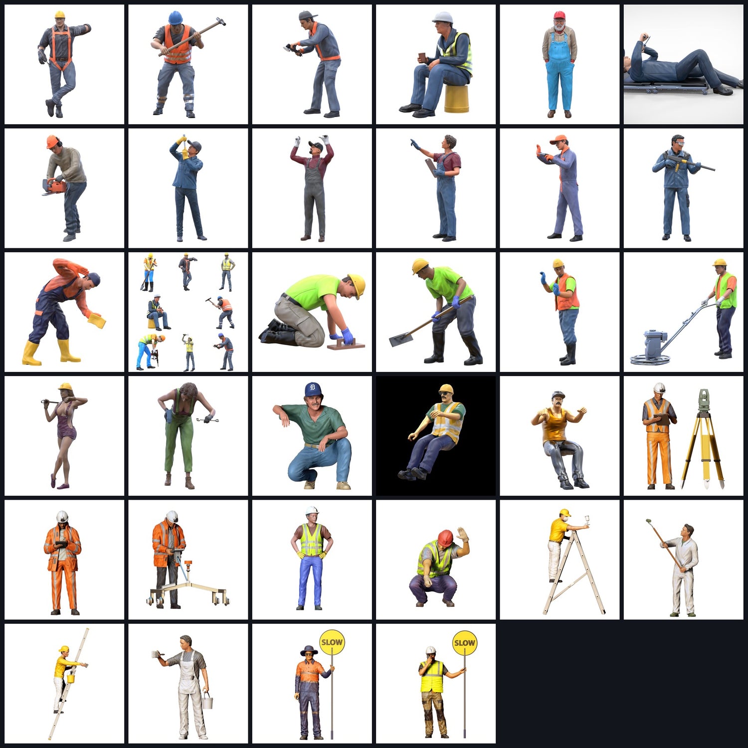 Dieses Bild ist das Kategoriebild fuer die Themenwelt Baustelle, Werkstatt & Handwerk