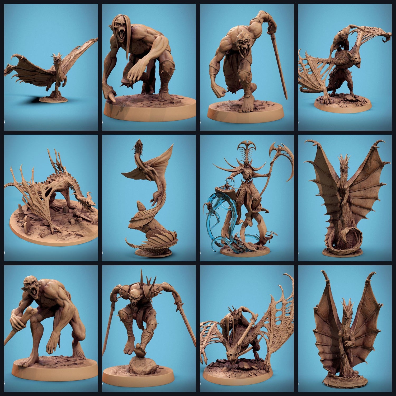 This image is the category image for the release 24_11: Broken Blood - Fantasy Miniatures