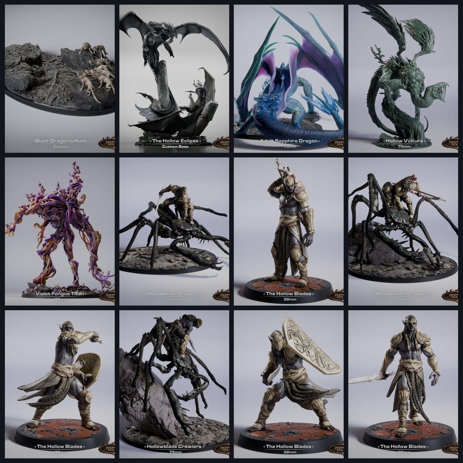This image is the category image for the release 26_03: Rescale Miniatures - Release: Deepwood Hollow