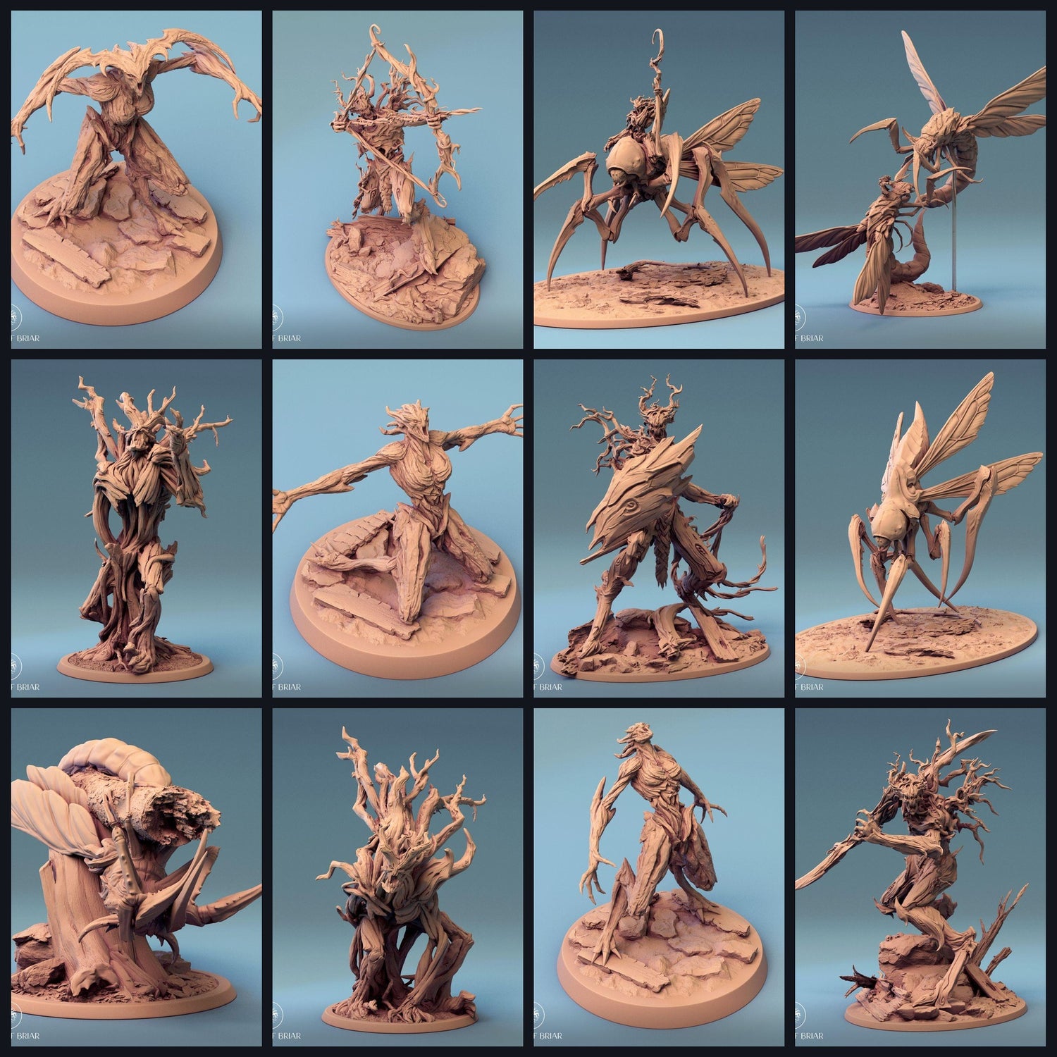 This image is the category image for the release 24_07: Curse of Briar — Woodfey, Golems & Skycutters