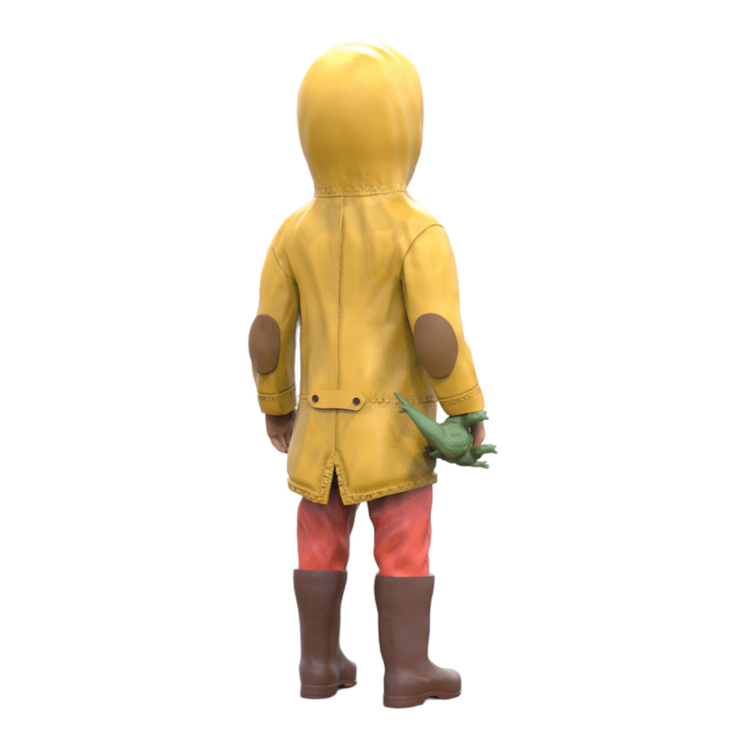Product photo diorama and model building miniature figure: child in rain jacket