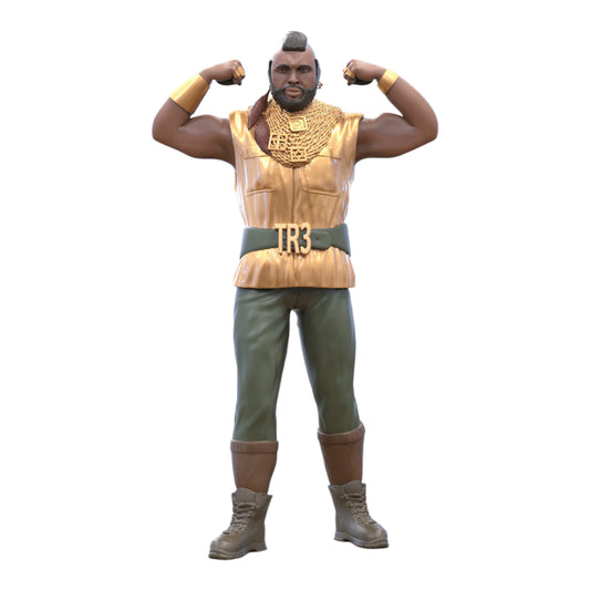 Product photo diorama and model building miniature figure: Musclebound