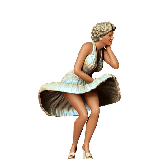 Product photo 0: Model and actor icon - Vintage woman in dress