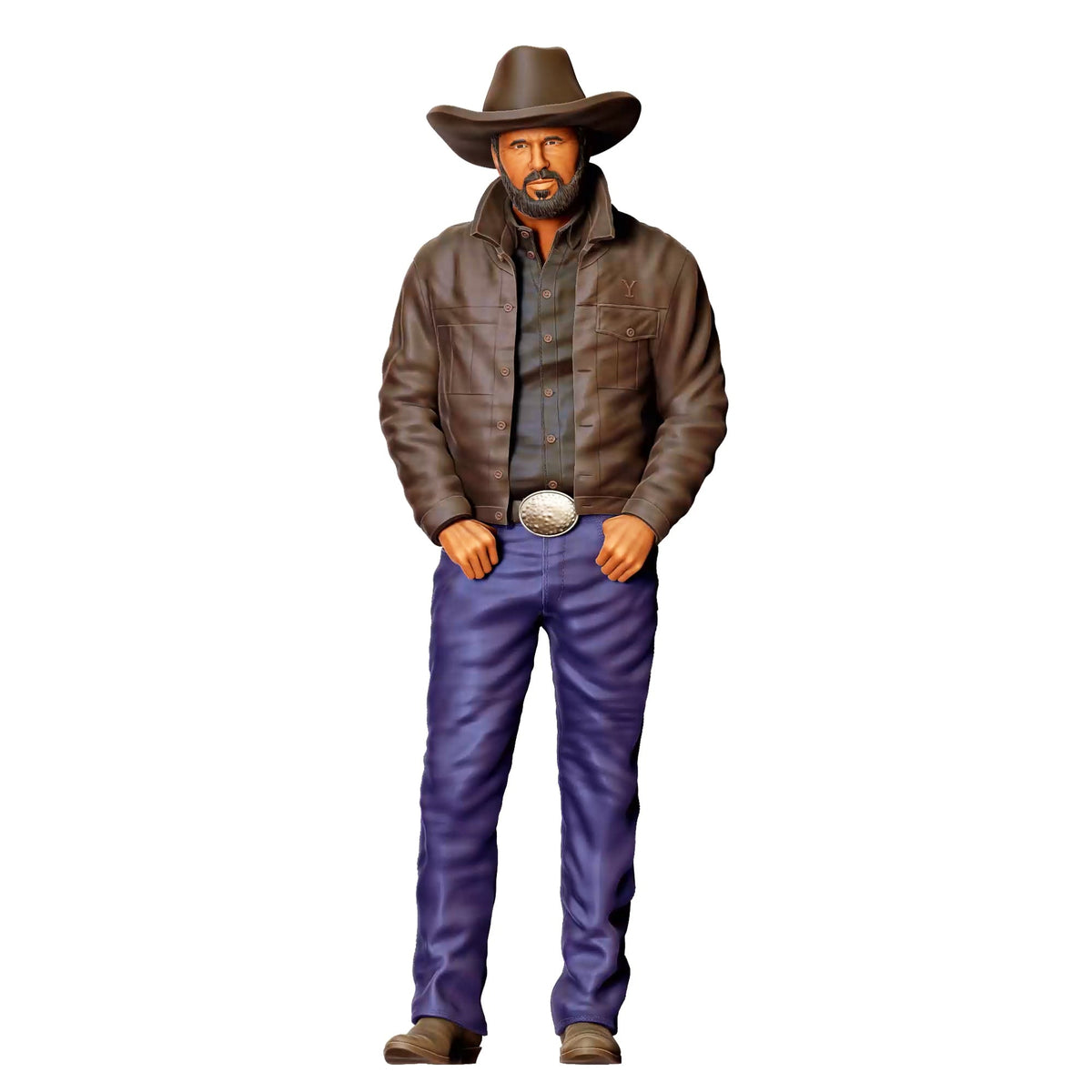 Diorama model-making product photo 4: Diorama figure set: Cowboys and Cowgirls (No. S76)
