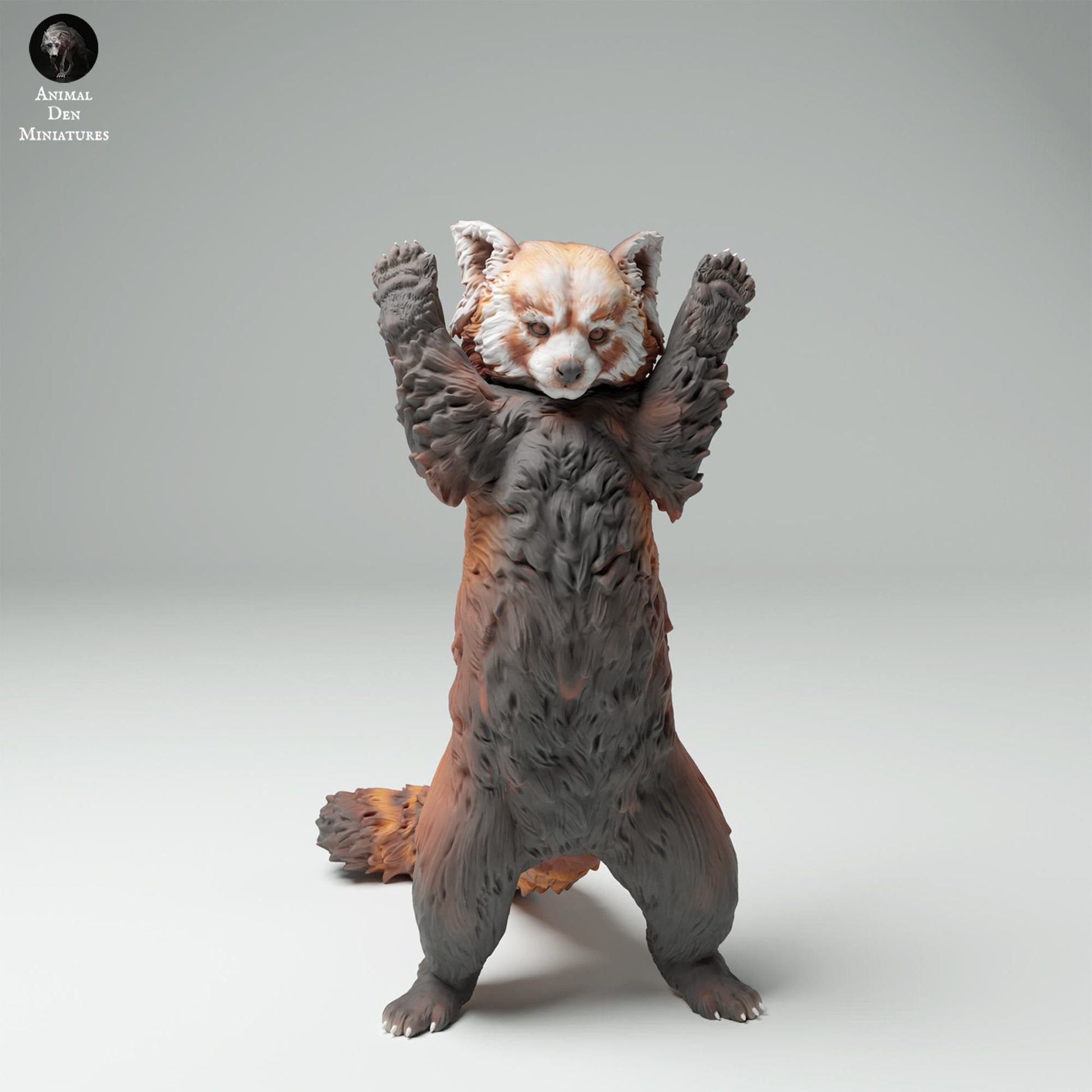 Product photo Animal Figure Diorama, Model Building: 0: Wildlife Figure: Red Panda – Ailurus fulgens (Ref 25_02_01)