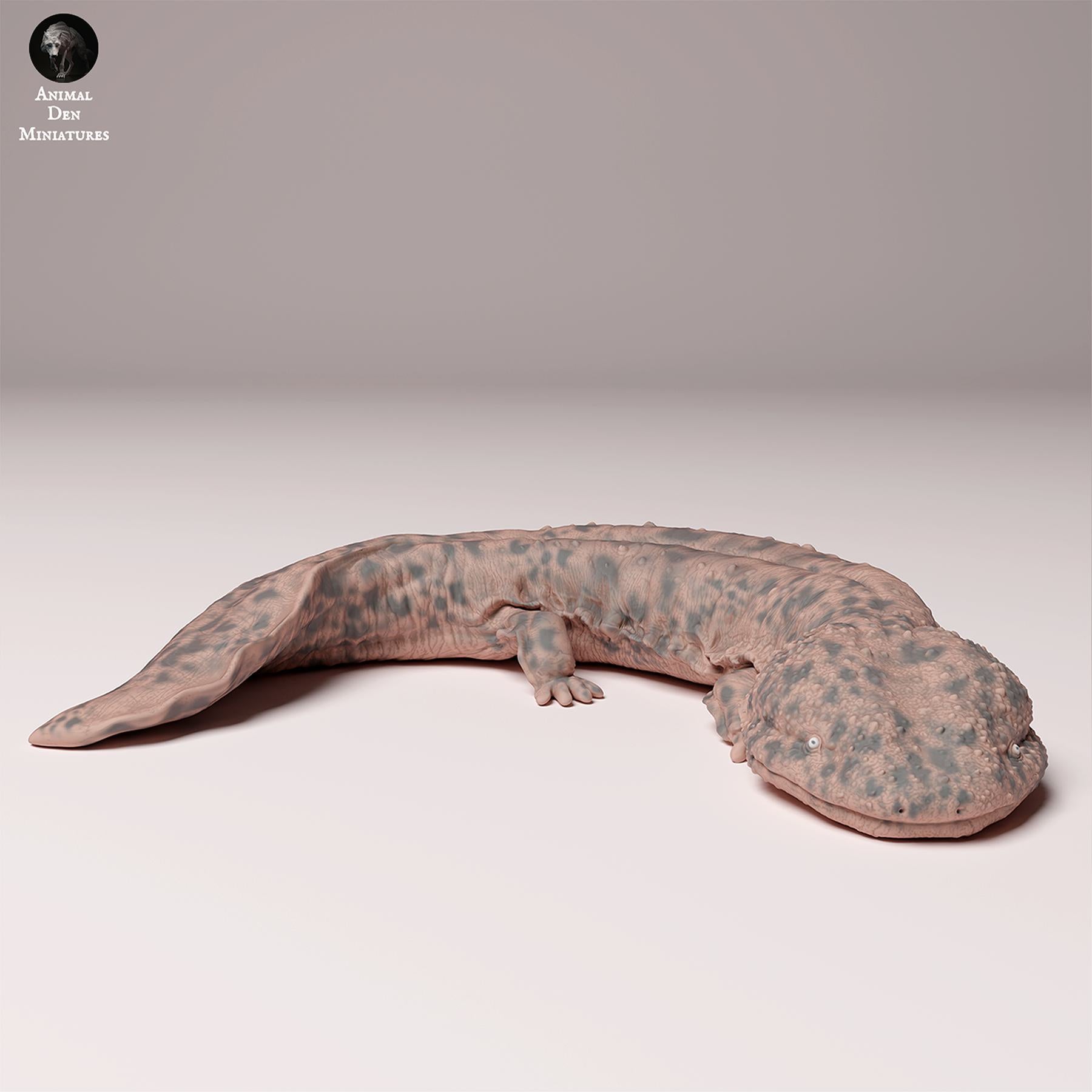 Product photo Animal Figure Diorama, Model Building: 0: Wildlife Figure: Japanese Giant Salamander (Ref 24_10_04)