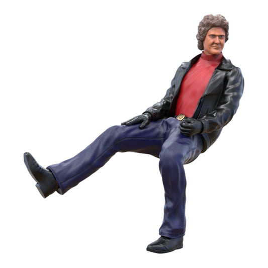 Product photo diorama and model building miniature figure: Cool guy sitting