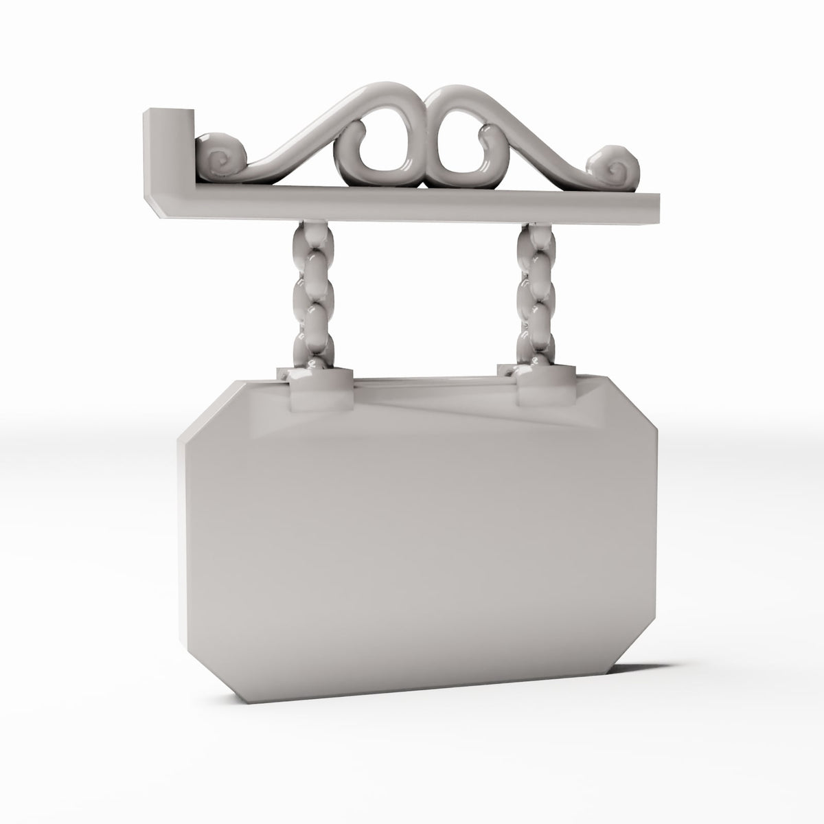 Diorama model-building product photo 3: City Diorama: Ornate Shopfront Signboard (Ref. 1054D)