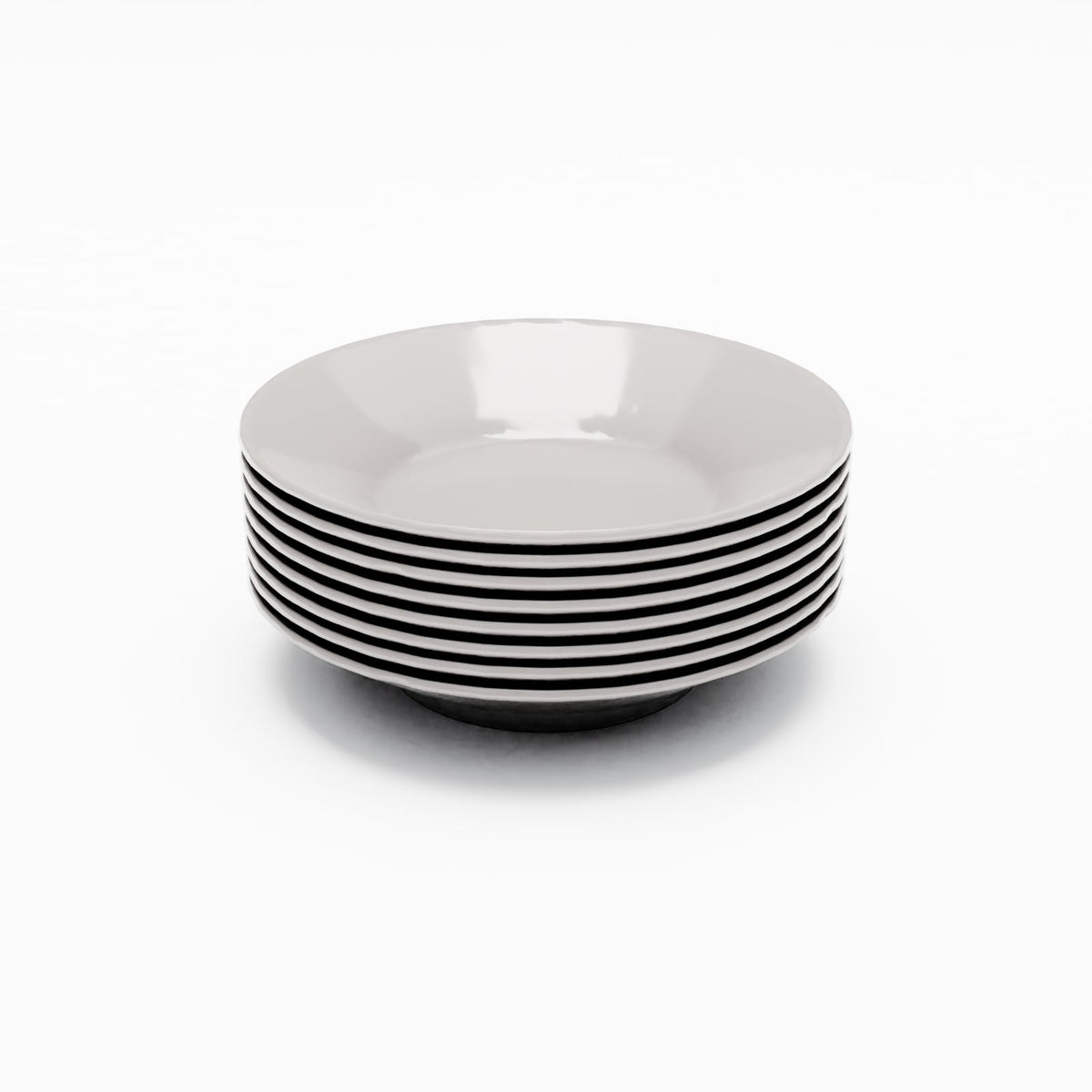 Diorama model-building product photo 3: Diorama Kitchen: Stack of Deep Ceramic Plates (Ref. 109D)