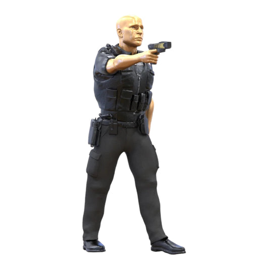 Product photo diorama and model building miniature figure: Policeman 2