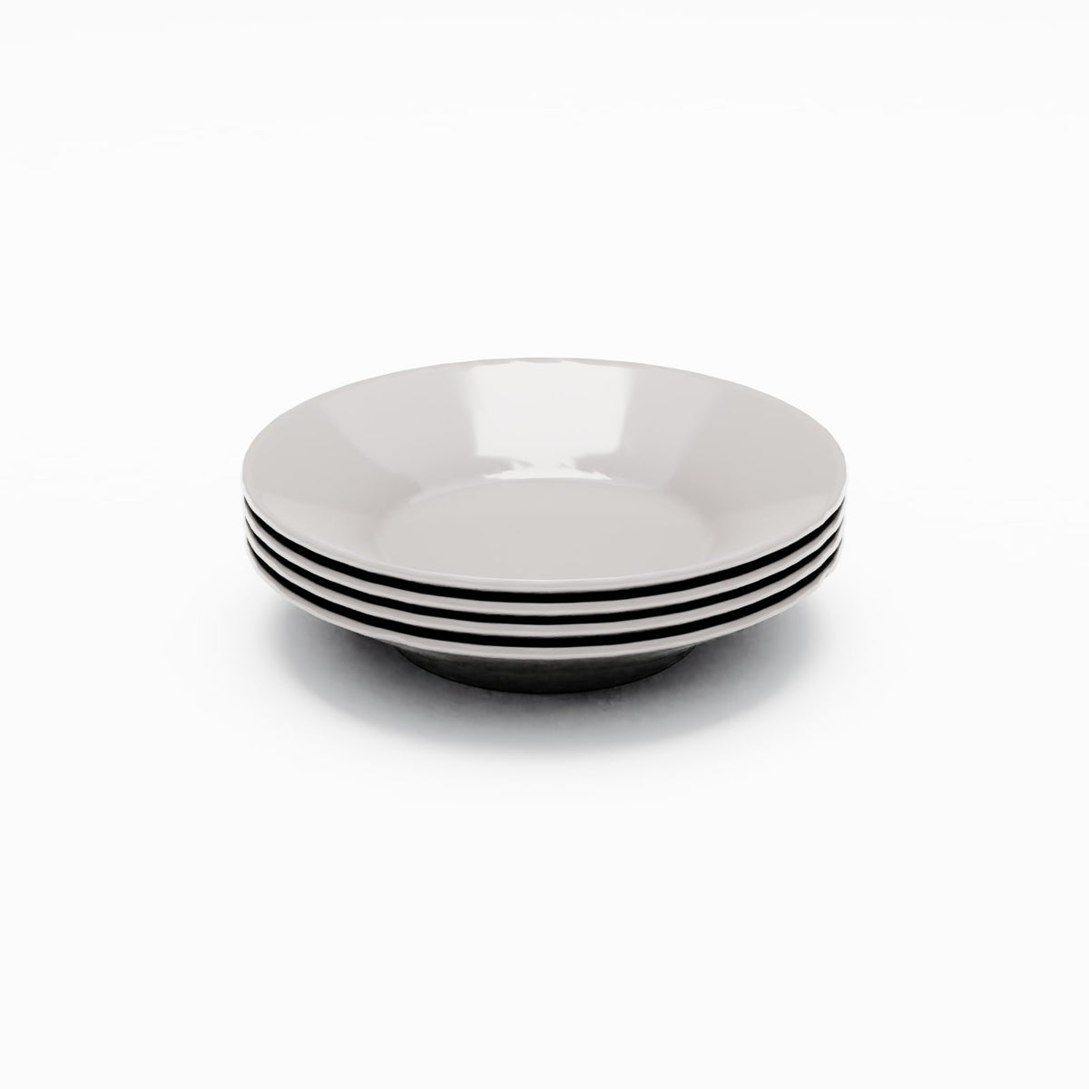 Diorama model-building product photo 3: Diorama Kitchen & Table: Stack of Deep Ceramic Plates (Ref. 110D)