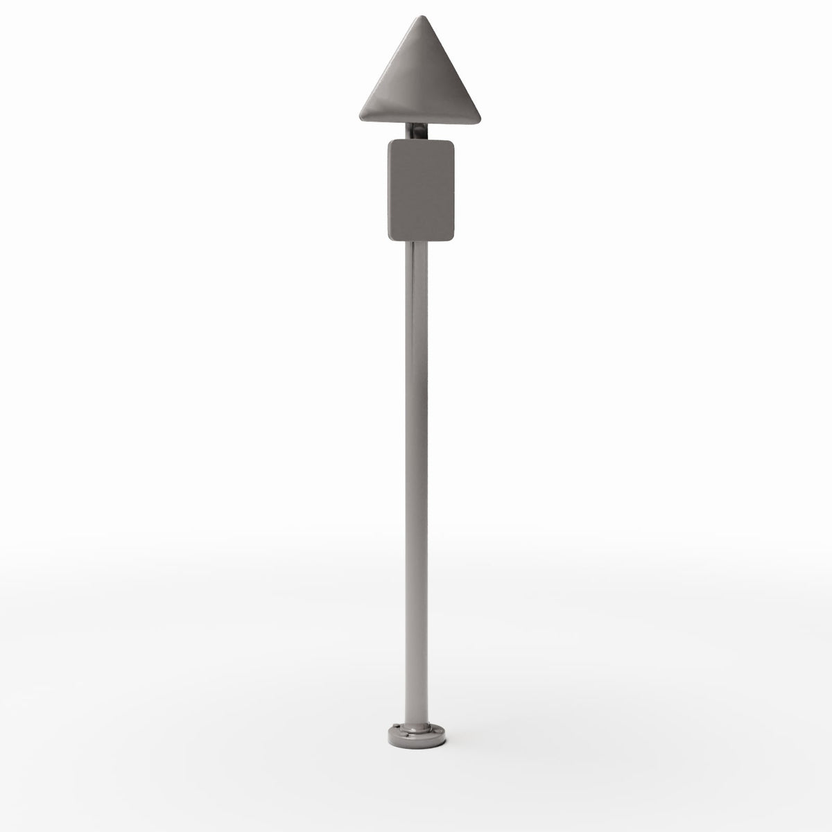 Diorama model-building product photo 3: Diorama Street: Traffic Signpost with Triangular and Rectangular Signs (Ref. 1143D)
