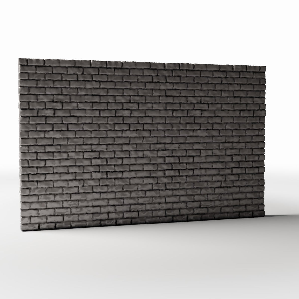 Diorama model-building product photo 3: Diorama Building: Tall Intact Brick Wall (Ref. 1200D)
