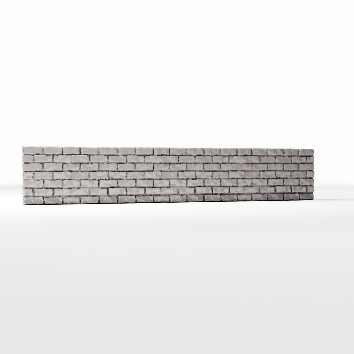 Diorama Modellbau Produktfoto 3: Diorama Gebäude: Niedrige Ziegelmauer (Ref. 1203D)