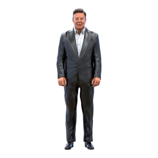 Product photo diorama and model building miniature figure: businessman
