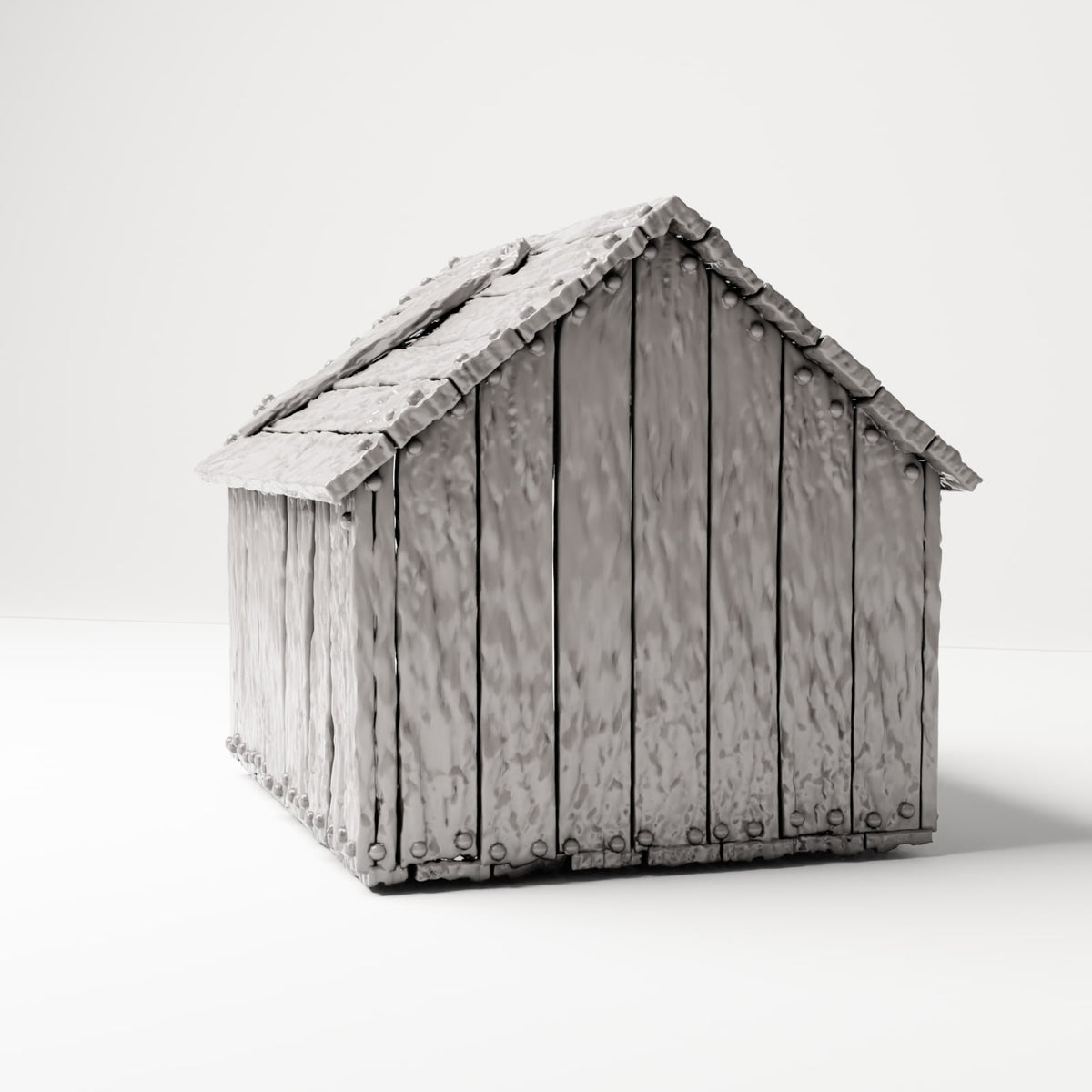 MyPortal 127 3: Diorama Terrain: Weathered Doghouse (Ref. 127D)