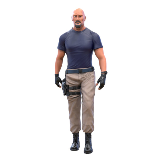 Product photo diorama and model building miniature figure: Racer 4