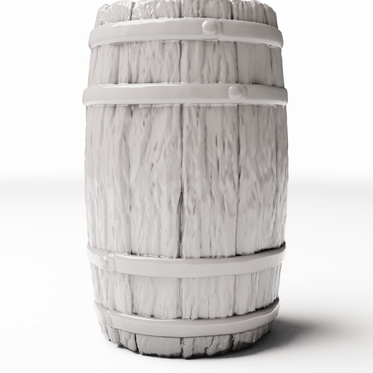 Diorama model-building product photo 3: Diorama Supplies: Miniature Barrel with Lid (Ref. 1310D)