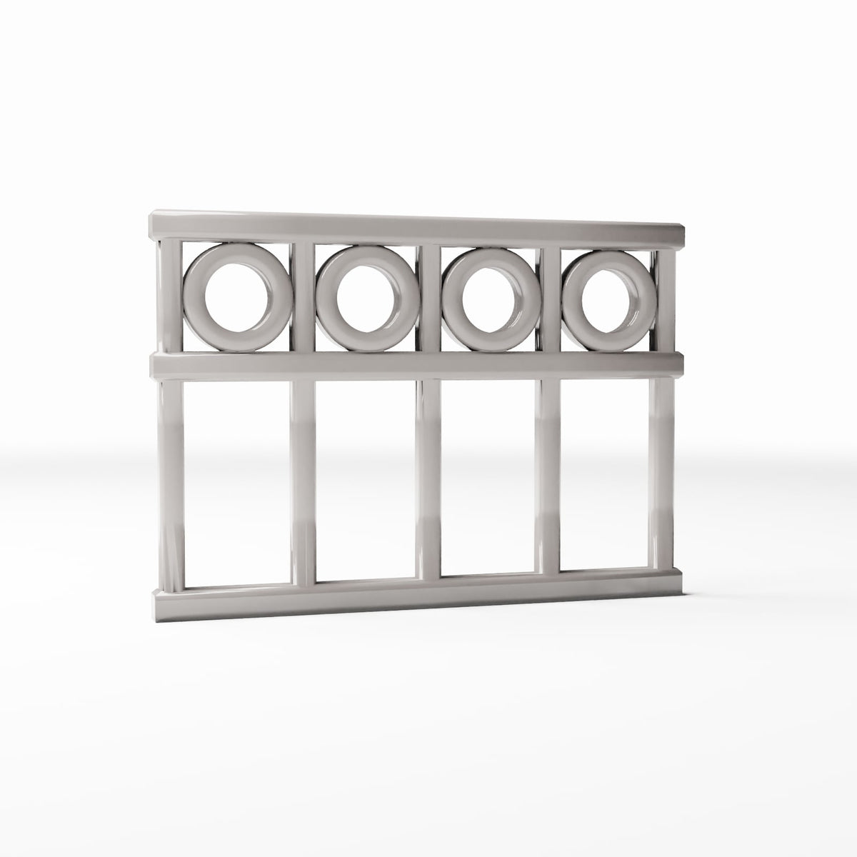 Diorama model-building product photo 3: Diorama Terrain: Decorative Fence Element with Rings (Ref. 132D)