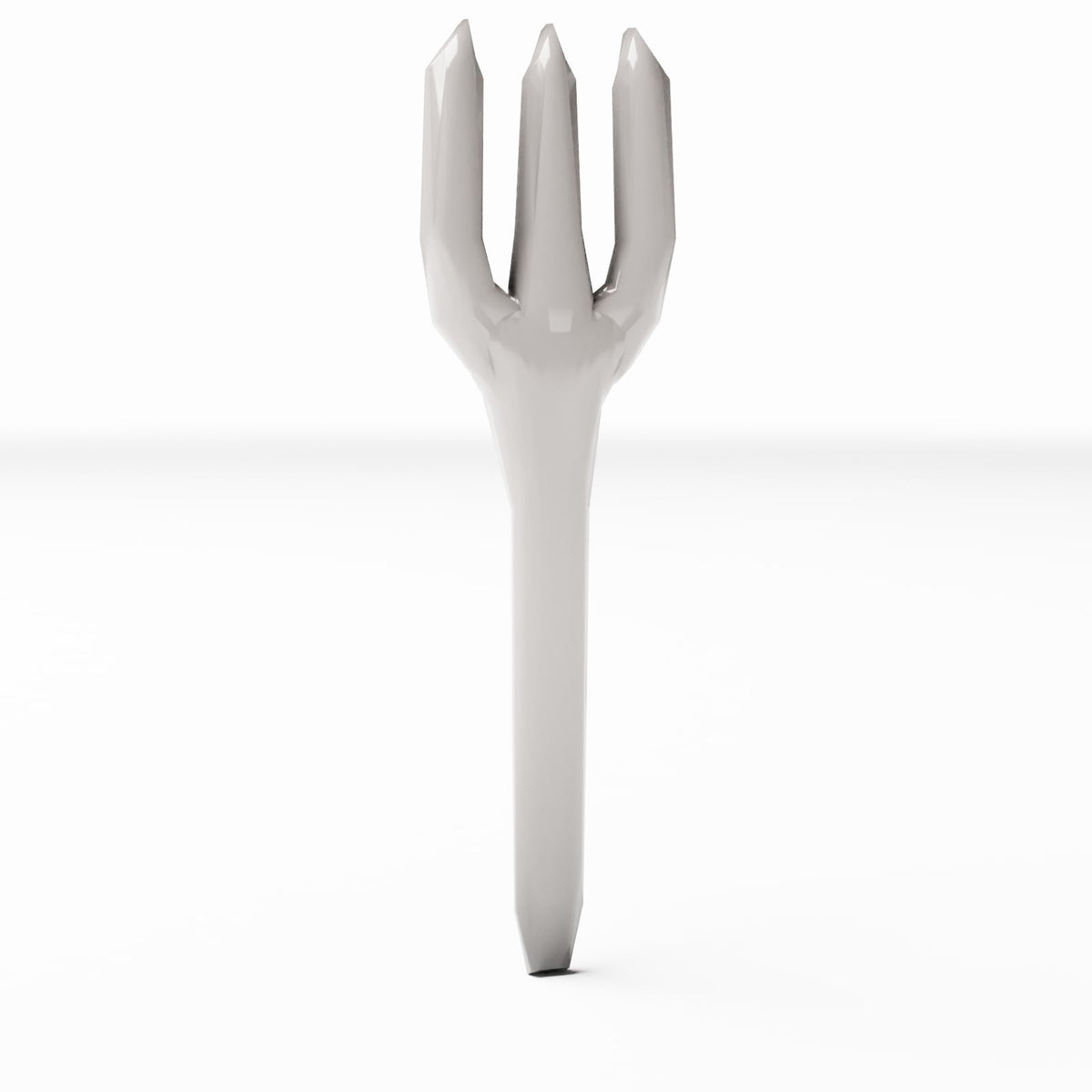 Diorama model-building product photo 3: Diorama Kitchen Accessories: Three-Pronged Pitchfork for Farmyard Scenes (Ref. 1400D)