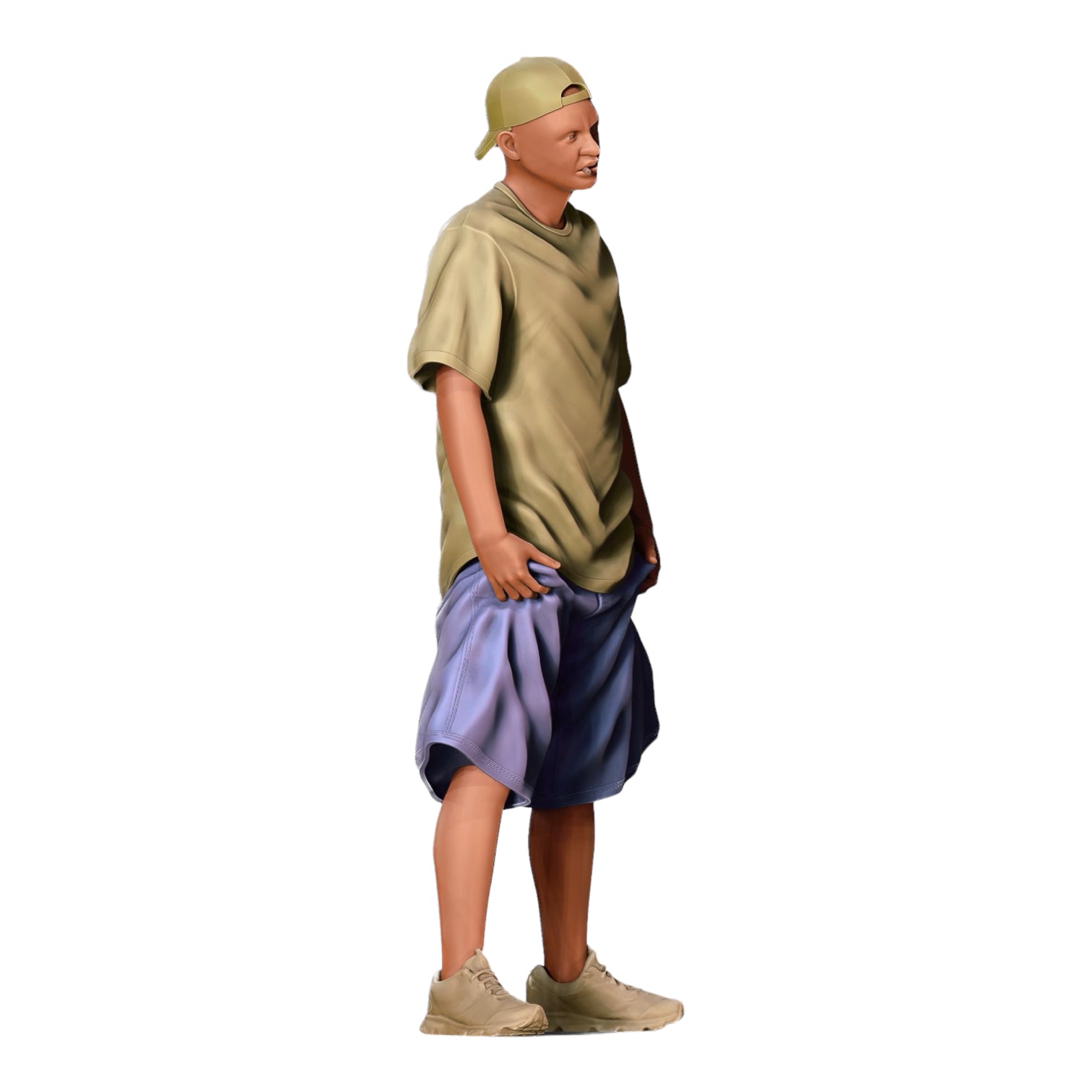 Product photo diorama and model building miniature figure: Homie | Gangster | Hip Hopper 5