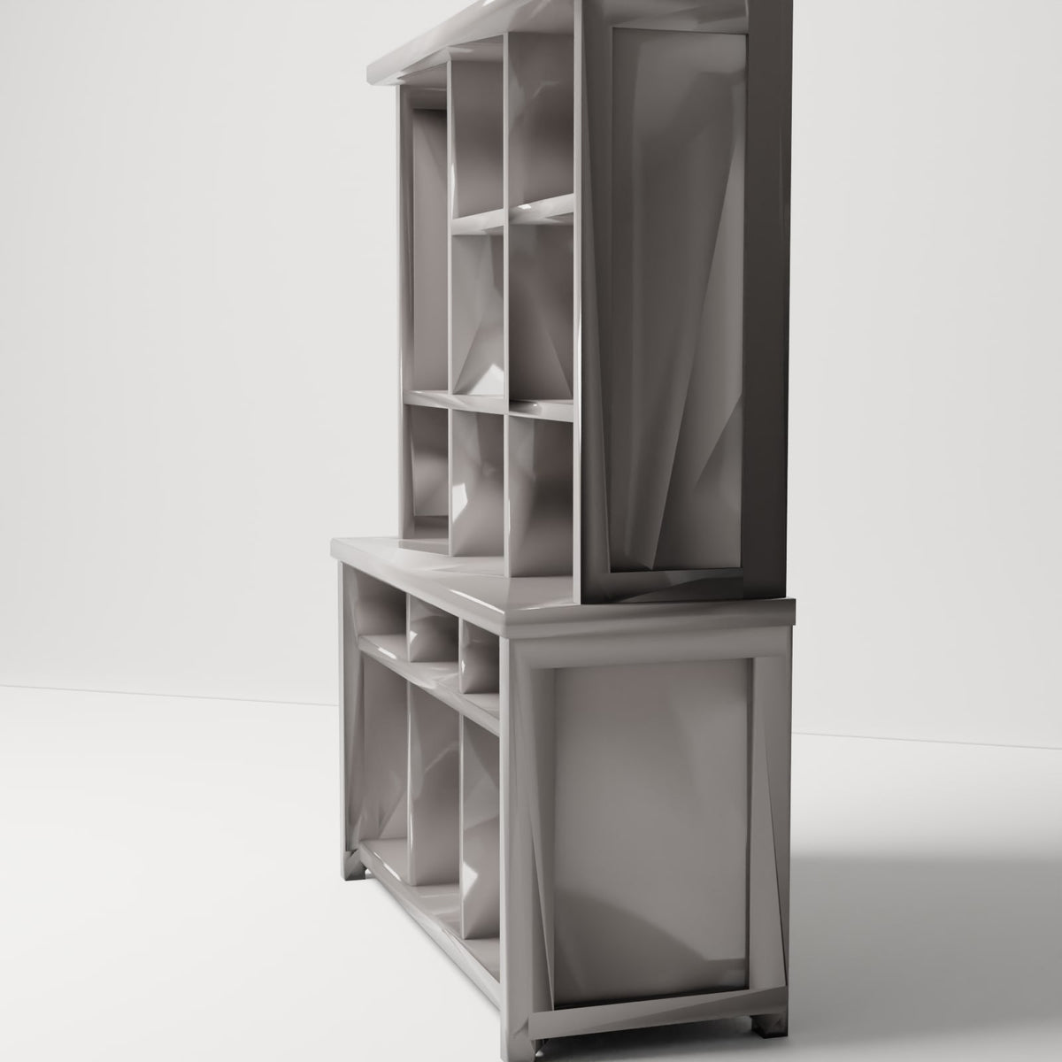 MyPortal 156 3: Diorama Furniture: Tall Kitchen Cabinet (Ref. 156D)