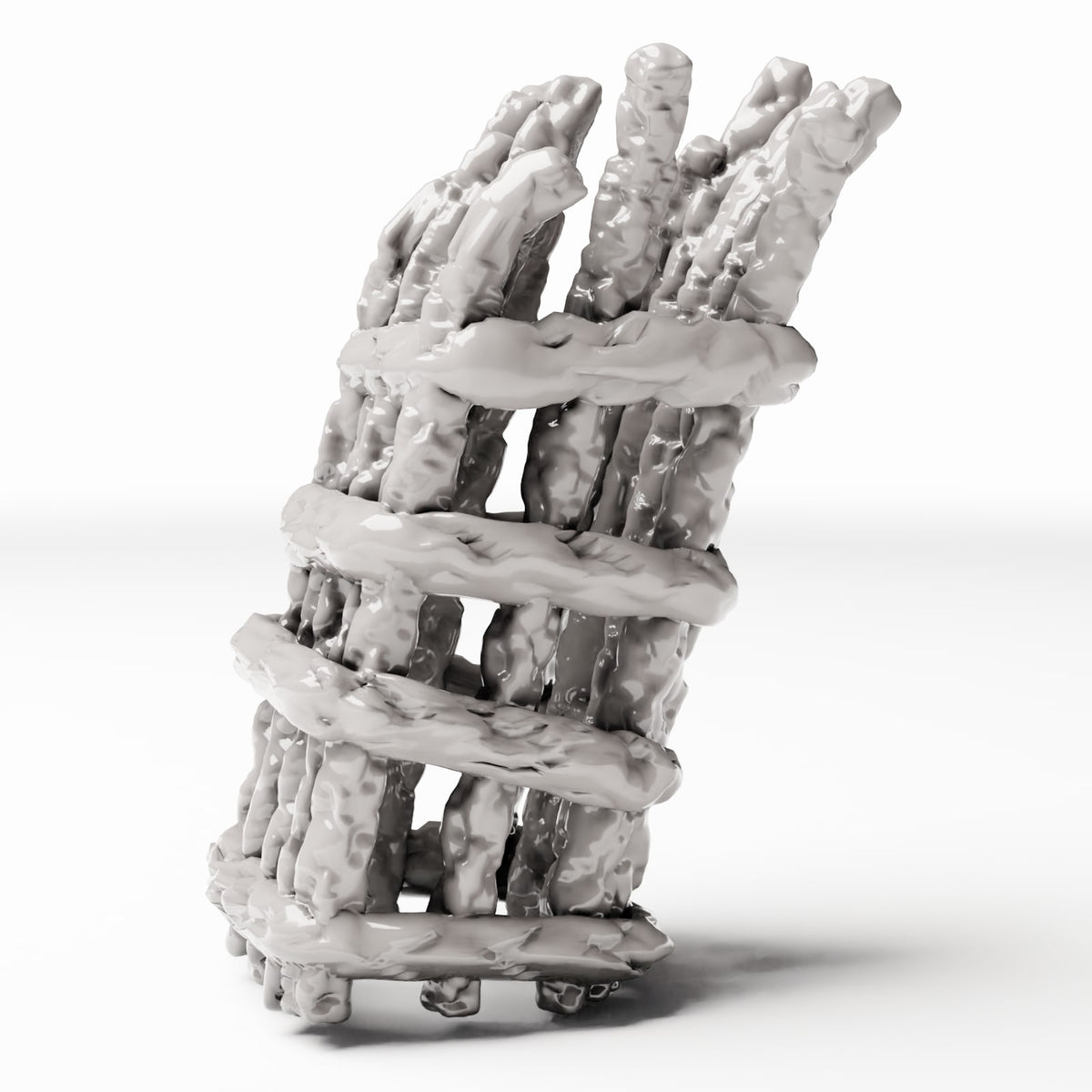 Diorama model-building product photo 3: Diorama Building: Damaged Support Column for Field Shelter (Ref. 1652D)