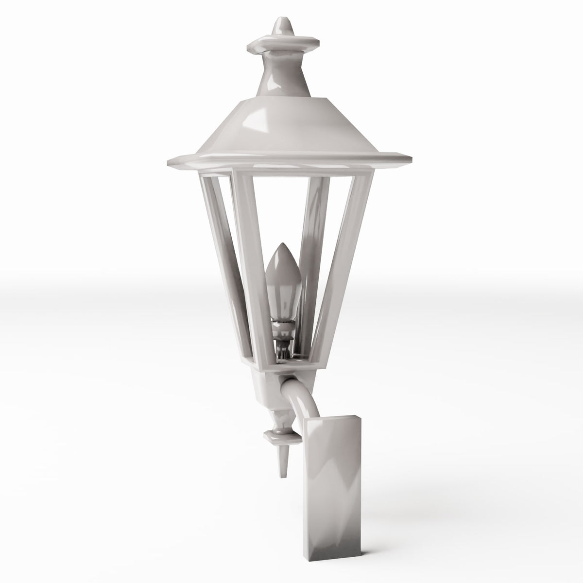 Diorama model-building product photo 3: Diorama Scene Details: Classic Exterior Wall Lamp without Glass (Ref. 172D)