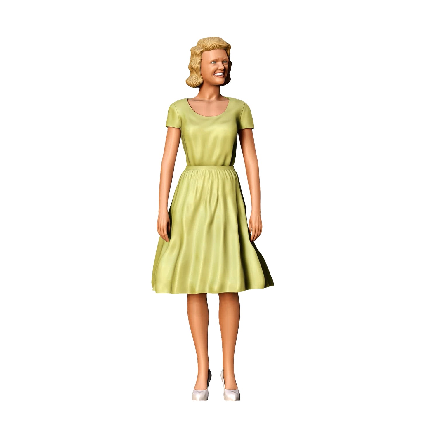 Product photo diorama and model building miniature figure: Horror Daughter Marilyn: An unusual monster family