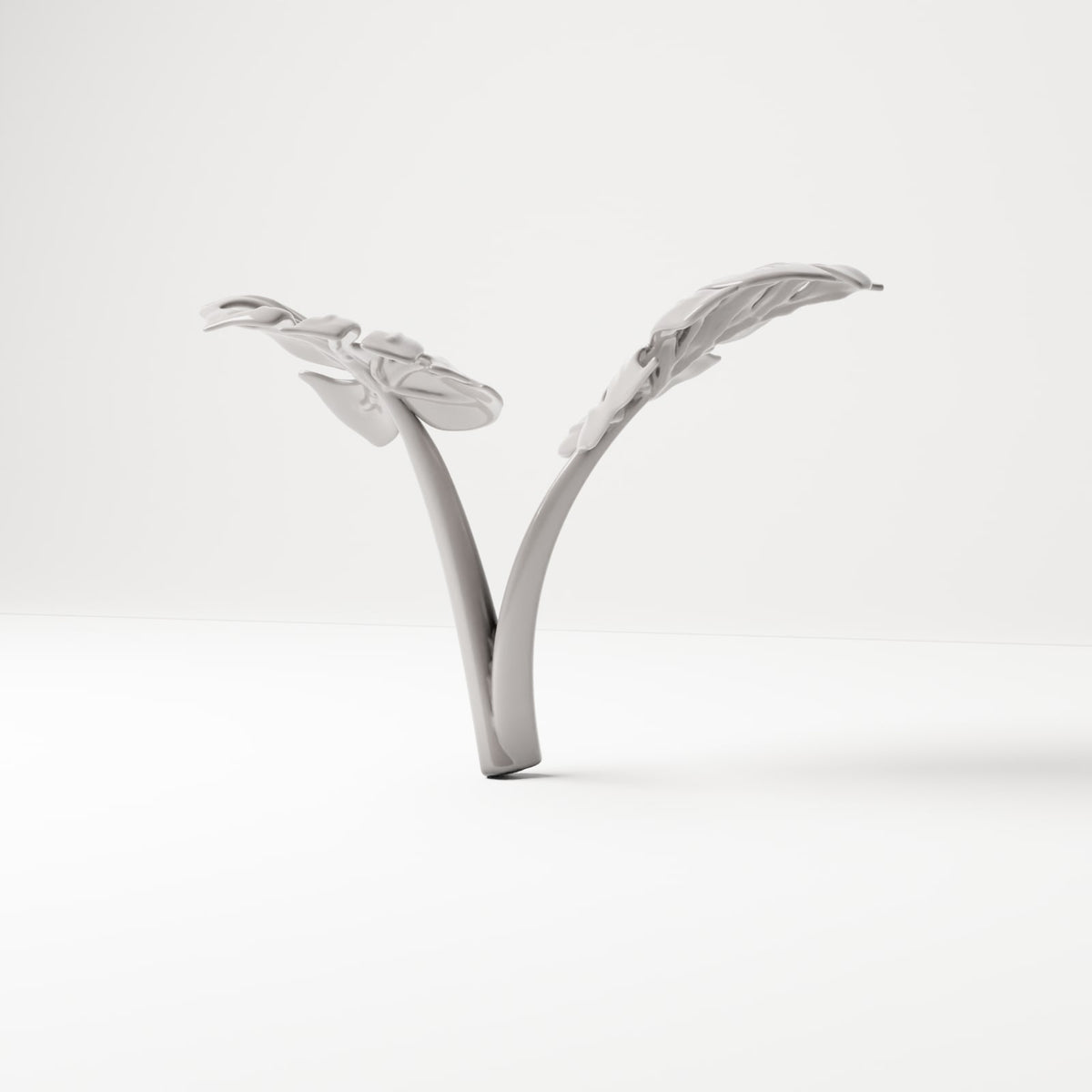 MyPortal 181 3: Diorama Plants: Monstera with two leaves (Ref. 181D)