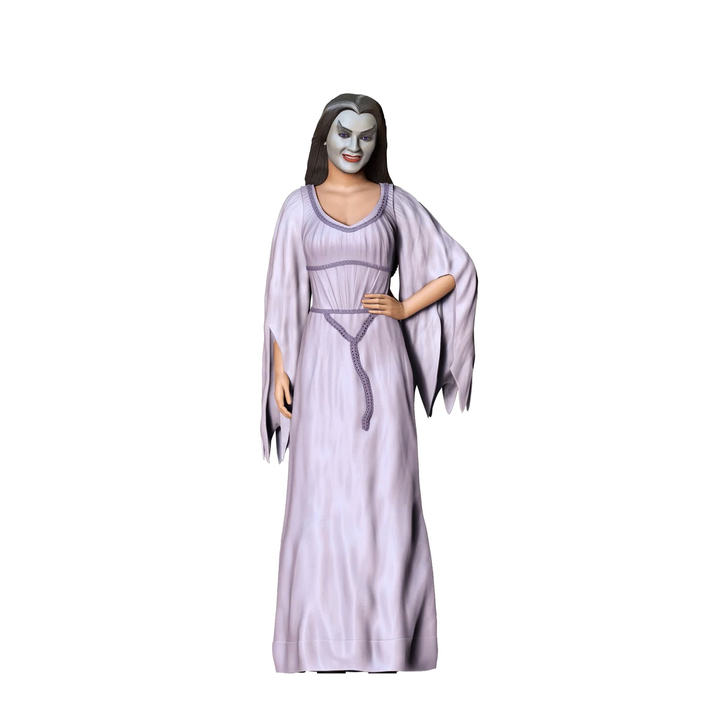 Product photo Diorama and model building miniature figure: Horror Mother Lily: An unusual monster family