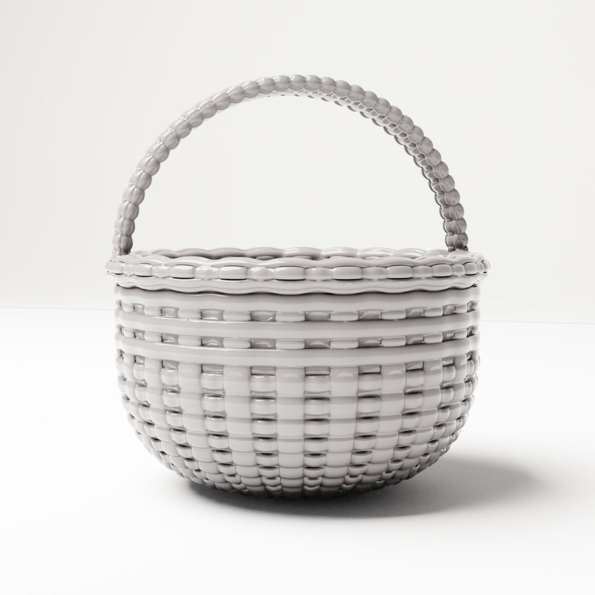 MyPortal 193 3: Diorama Camp & Market: Empty Wicker Basket (Ref. 193D)