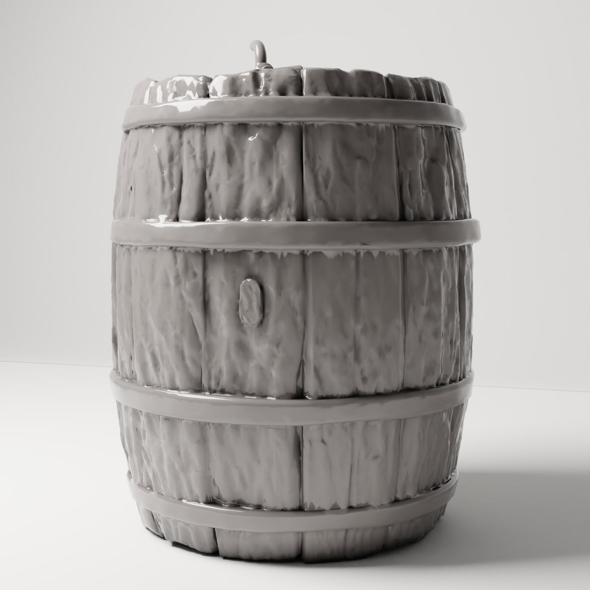 MyPortal 194 3: Diorama Camp & Market: Rustic Beer Barrel with Tap (Ref. 194D)