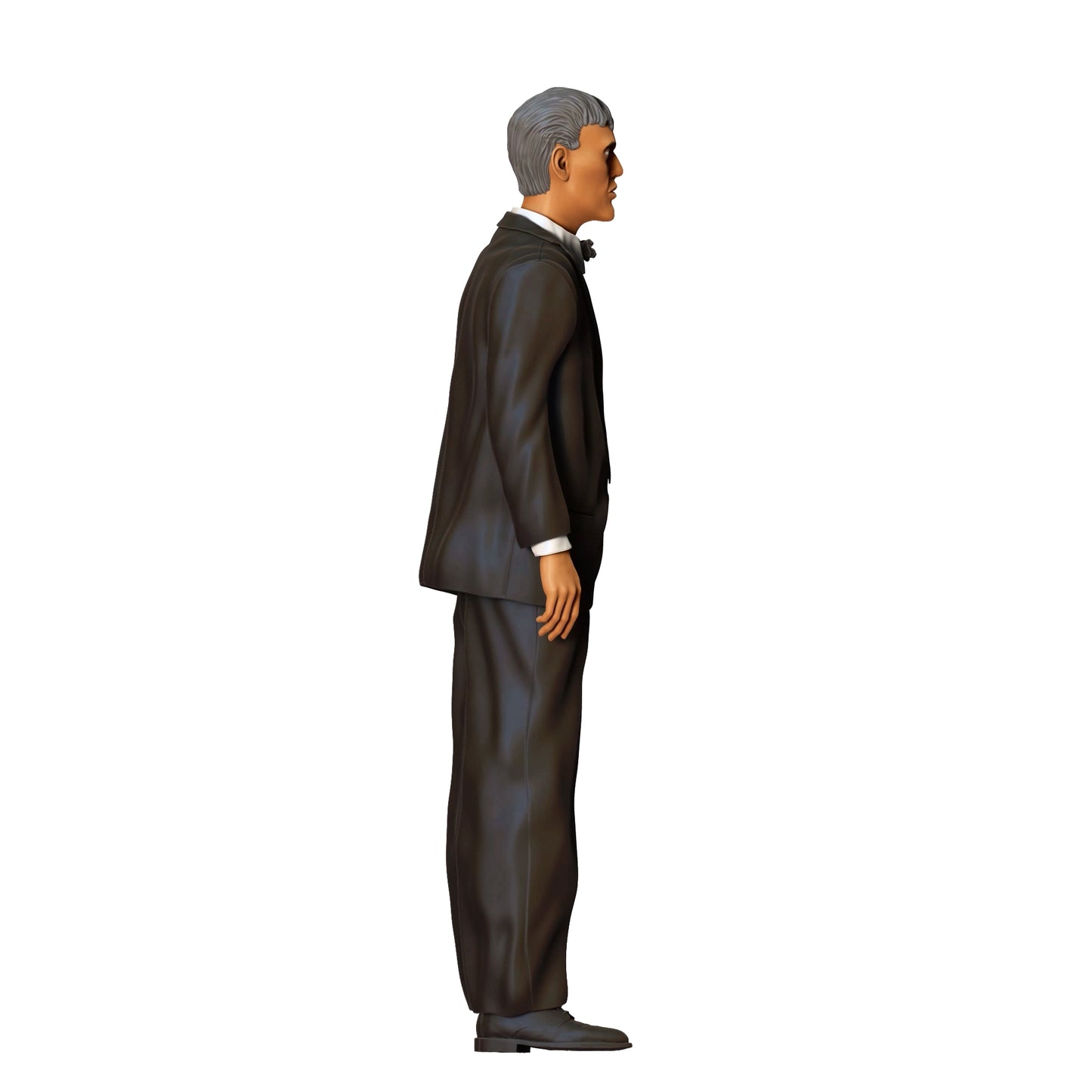 Product photo diorama and model building miniature figure: Horror Family - Butler in suit and bow tie