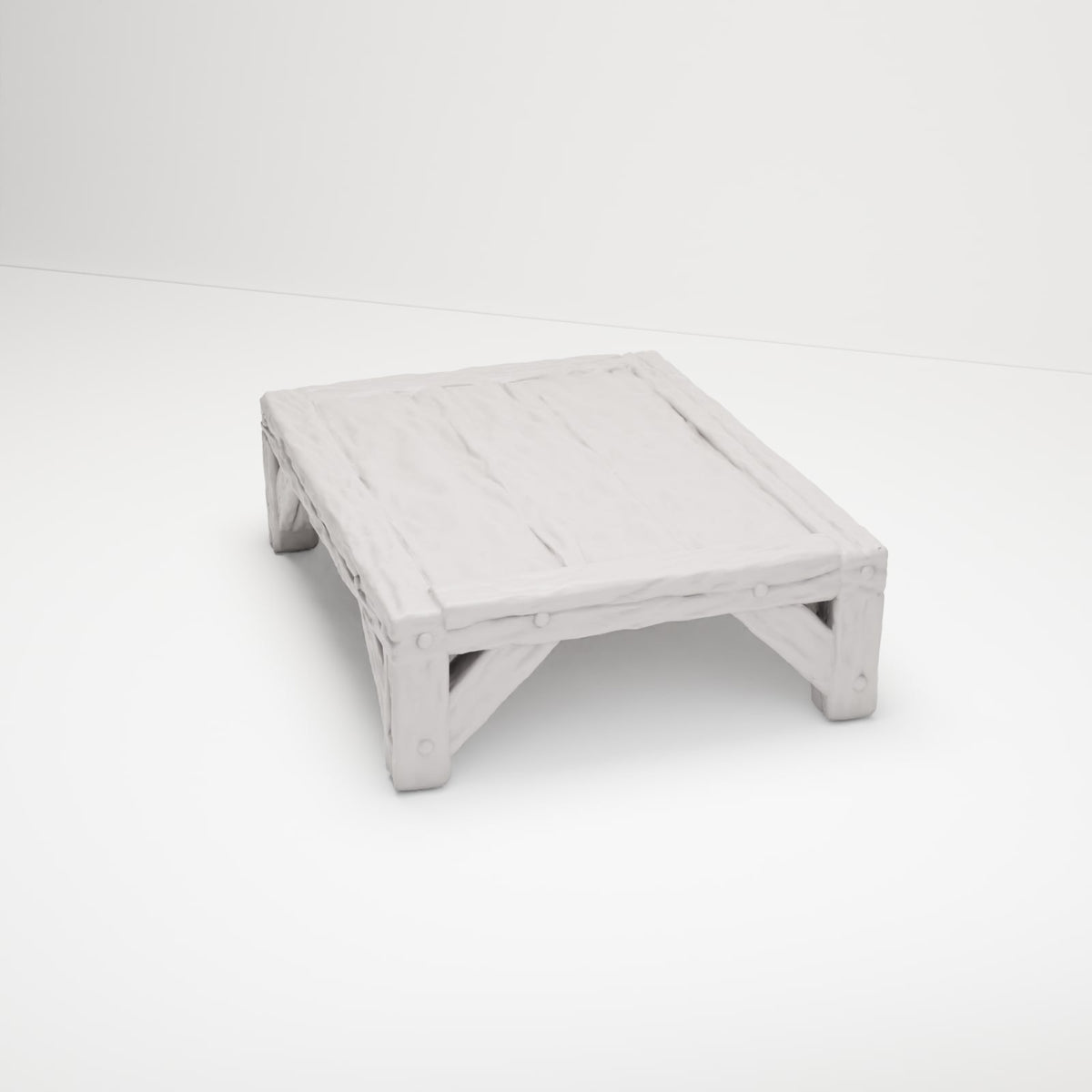 MyPortal 197 3: Diorama Camp & Market: Wooden base for beer barrel (Ref. 197D)