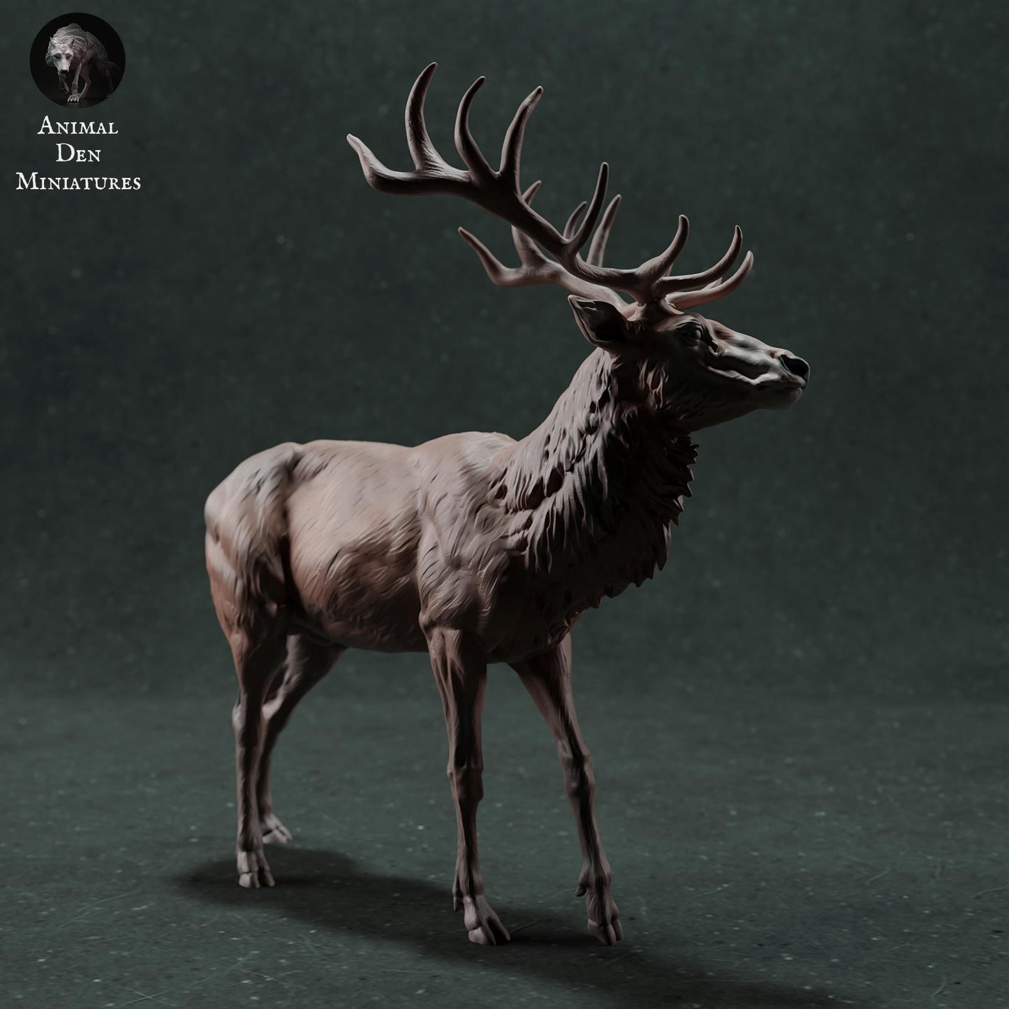 Product photo Animal Figure Diorama, Model Building: 0: Wildlife Figure: Red Deer – Stag (Ref 01_01_72)