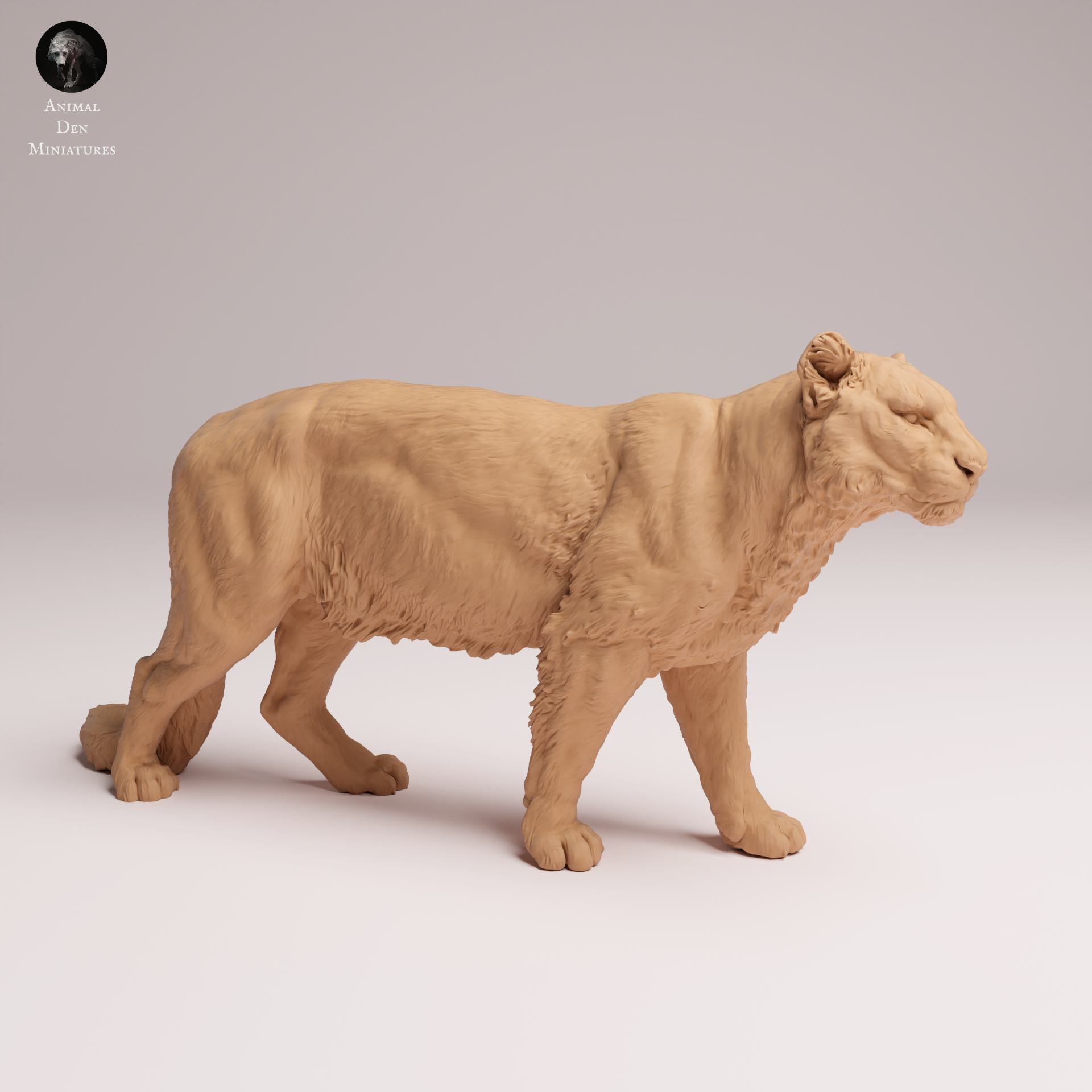 Product photo Animal Figure Diorama, Model Building: 0: Wild Animal Figure: Amur Leopard – detailed and pre-made (Ref 25_07_16)
