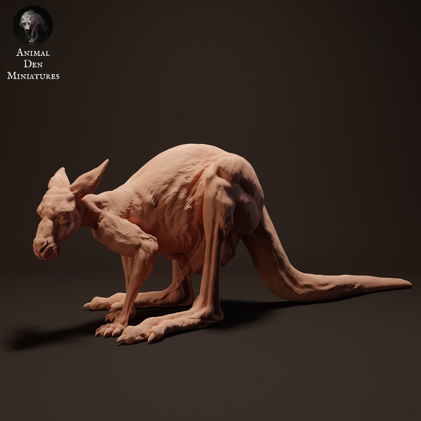 Produktfoto Tier Figur Diorama, Modellbau: 0: Wildtier Figur: Rotes Känguru Weibchen (Ref 01_01_08)