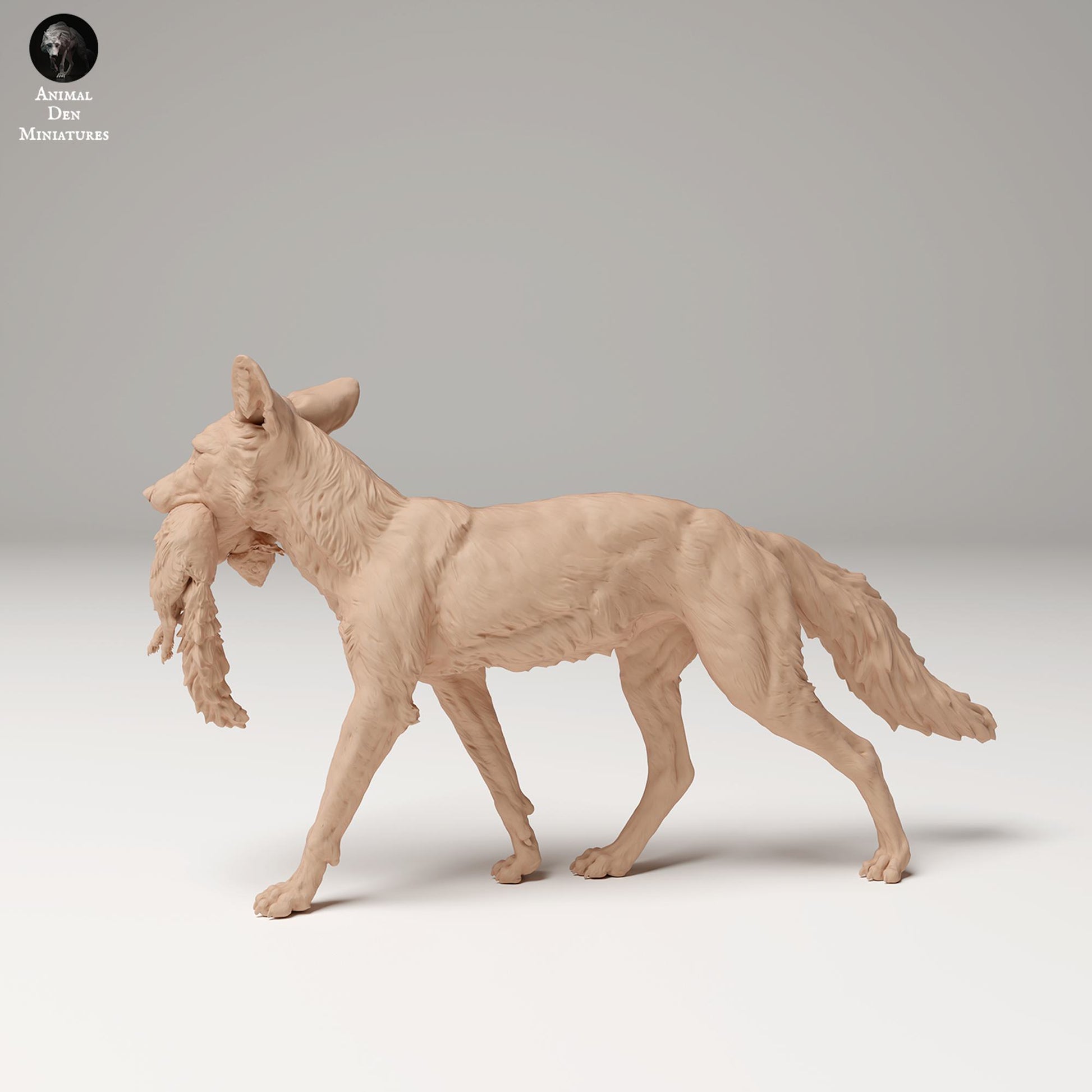 Product photo Animal Figure Diorama, Model Building: 0: Wildlife Figure: Red Fox with Squirrel (Ref 24_09_04)