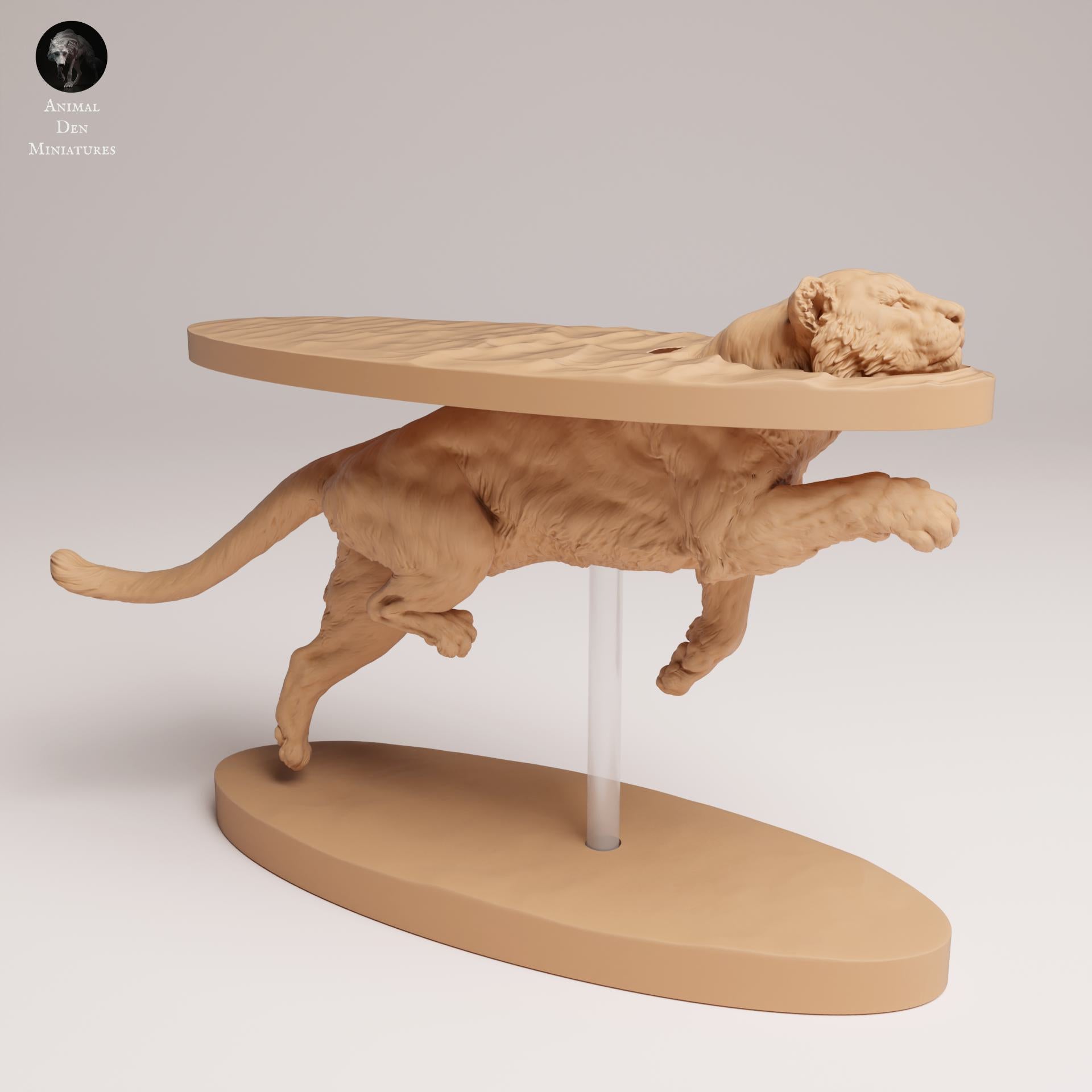 Product photo Animal Figure Diorama, Model Building: 0: Wildlife Figure: Swimming Sumatran Tiger (Ref 25_03_03)