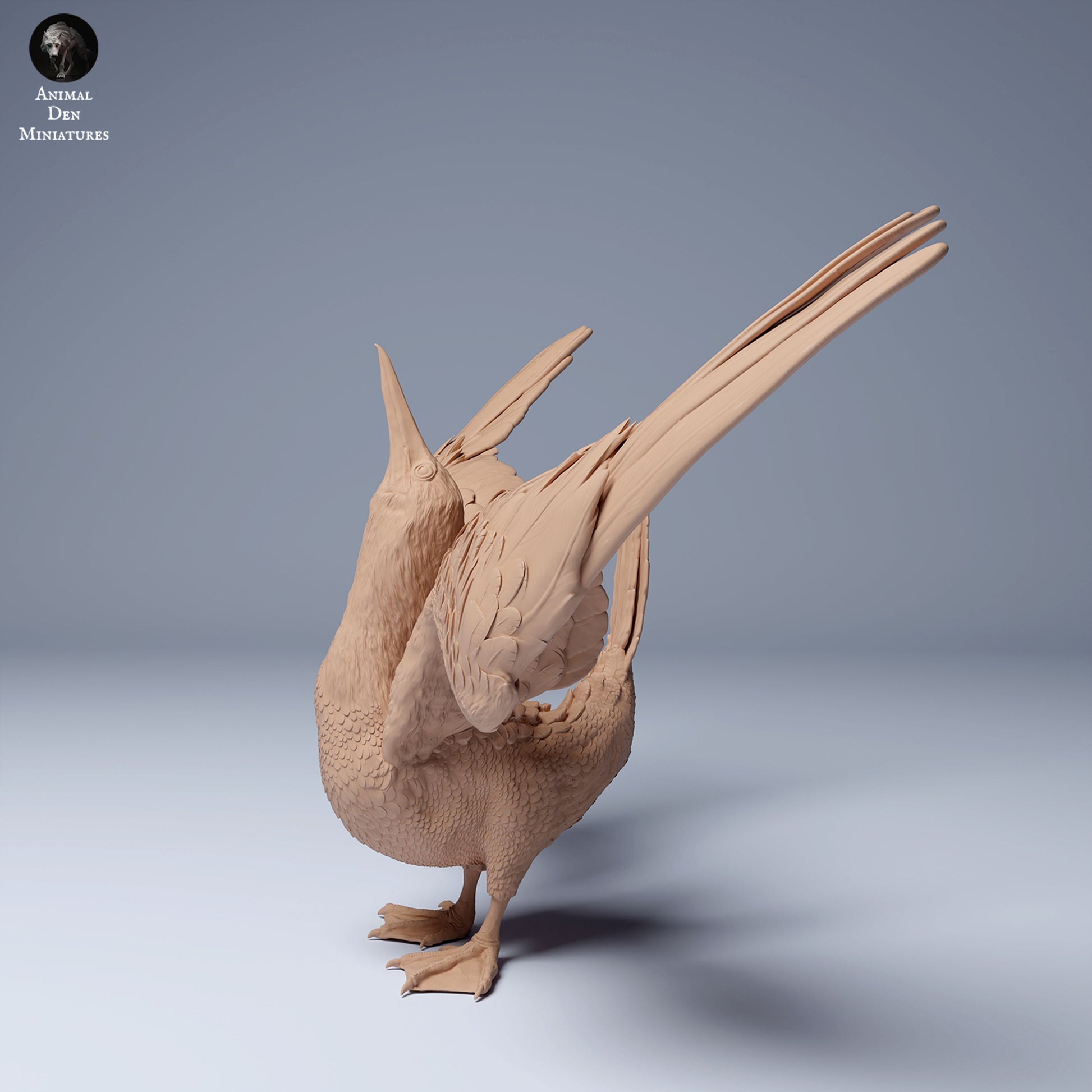 Product photo Animal Figure Diorama, Model Building: 0: Sea Creature Figure: Blue-footed Booby – Dancing Pose (Ref 24_08_08)