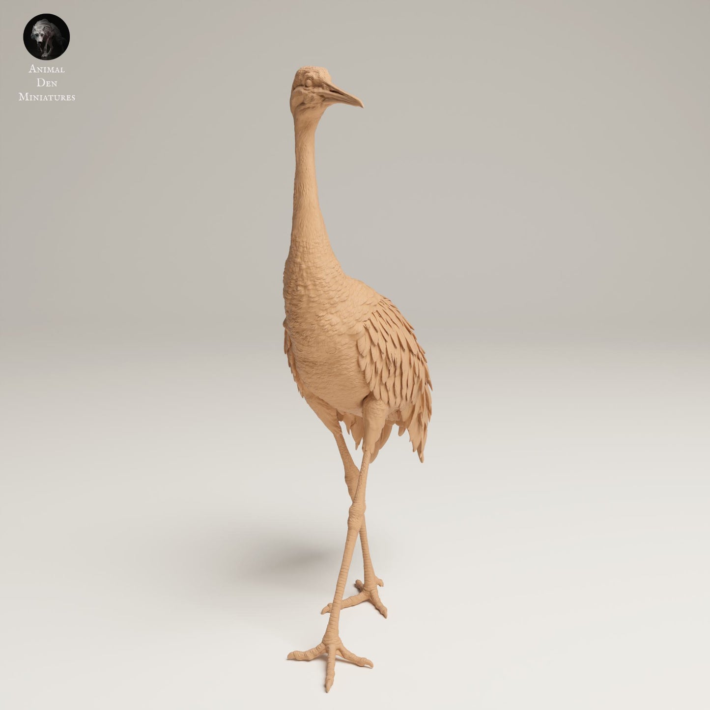 Produktfoto Tier Figur Diorama, Modellbau: 0: Wildtier Figur: Großer Kanadakranich – Greater Sandhill Crane (Ref 25_06_11)