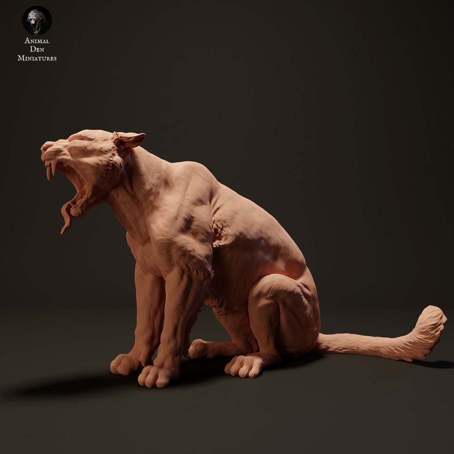 Produktfoto Tier Figur Diorama, Modellbau: 0: Wildtier Figur: gähnender Jaguar – Dschungel Tiere (Ref 01_01_03)