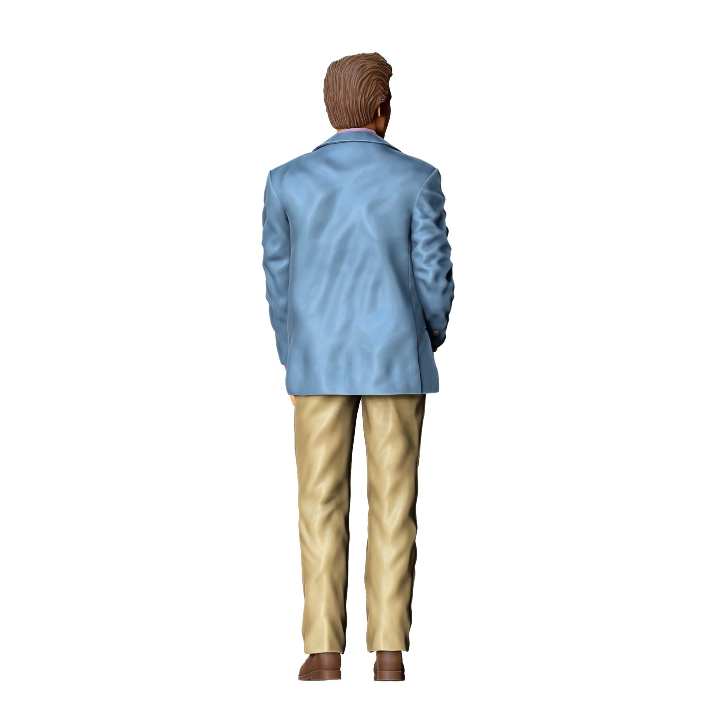 Product photo diorama and model building miniature figure: Everyday Heroes: Man in Suit