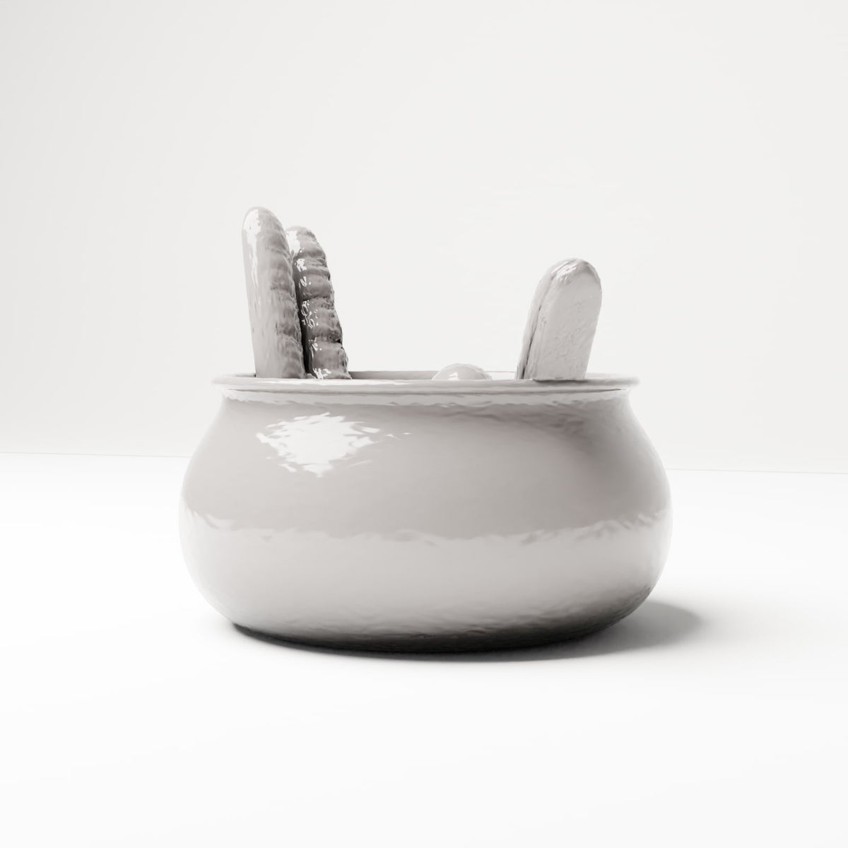 MyPortal 202 3: Kitchen & Table Diorama: Ceramic bowl with bread (Ref. 202D)