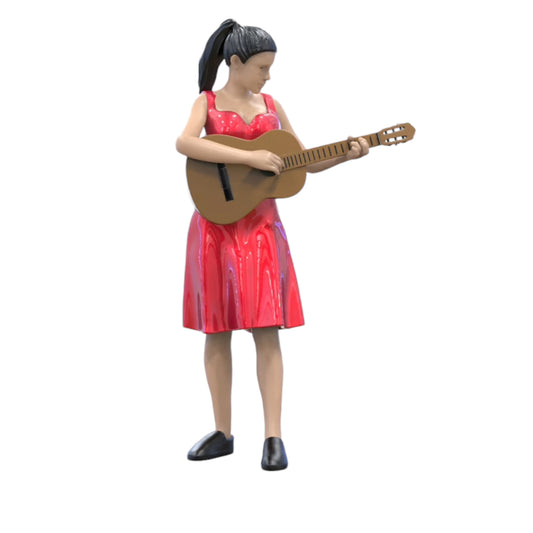 Product photo 0: Musician - Woman with Guitar