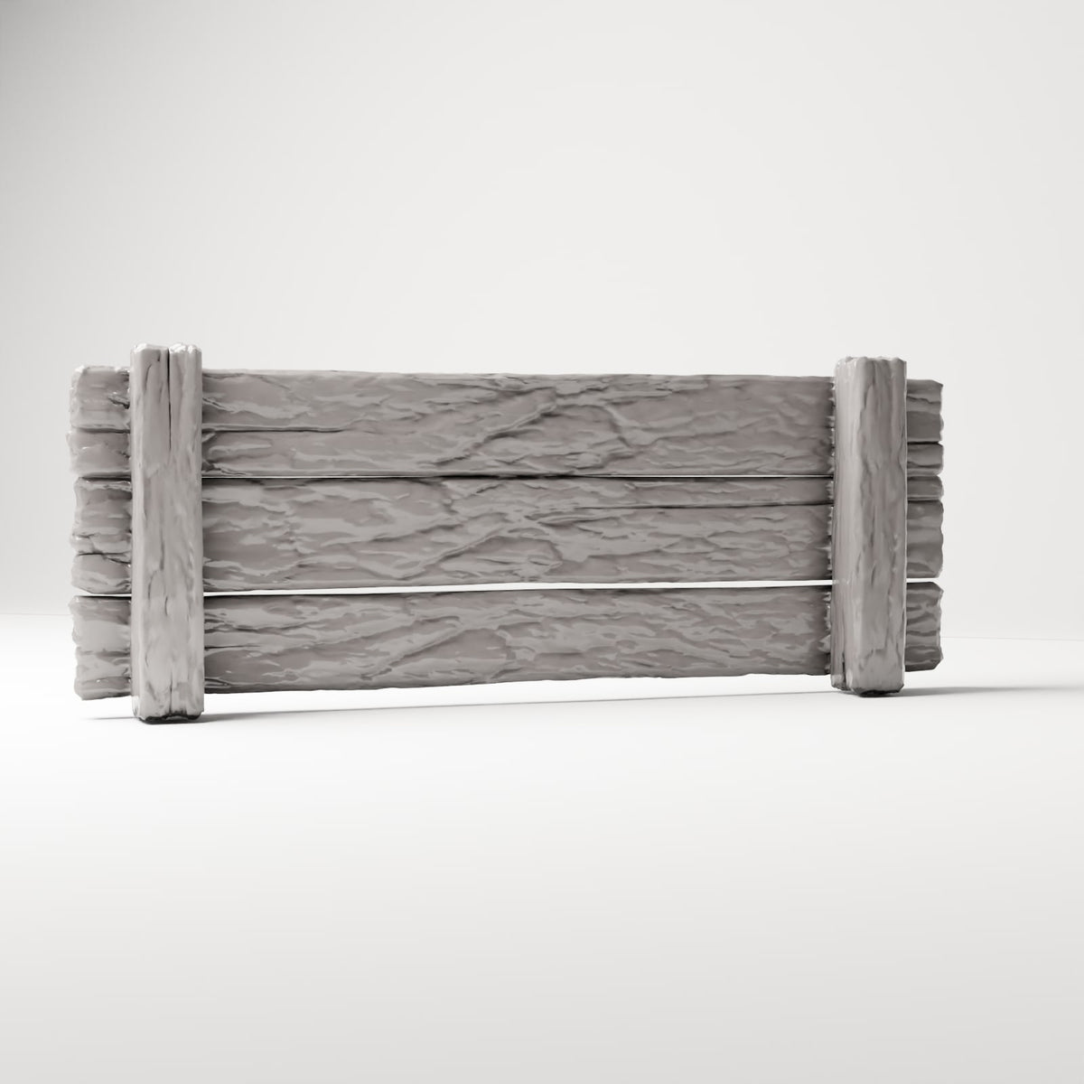 MyPortal 234 3: Diorama Terrain: Weathered Wooden Barrier (Ref. 234D)