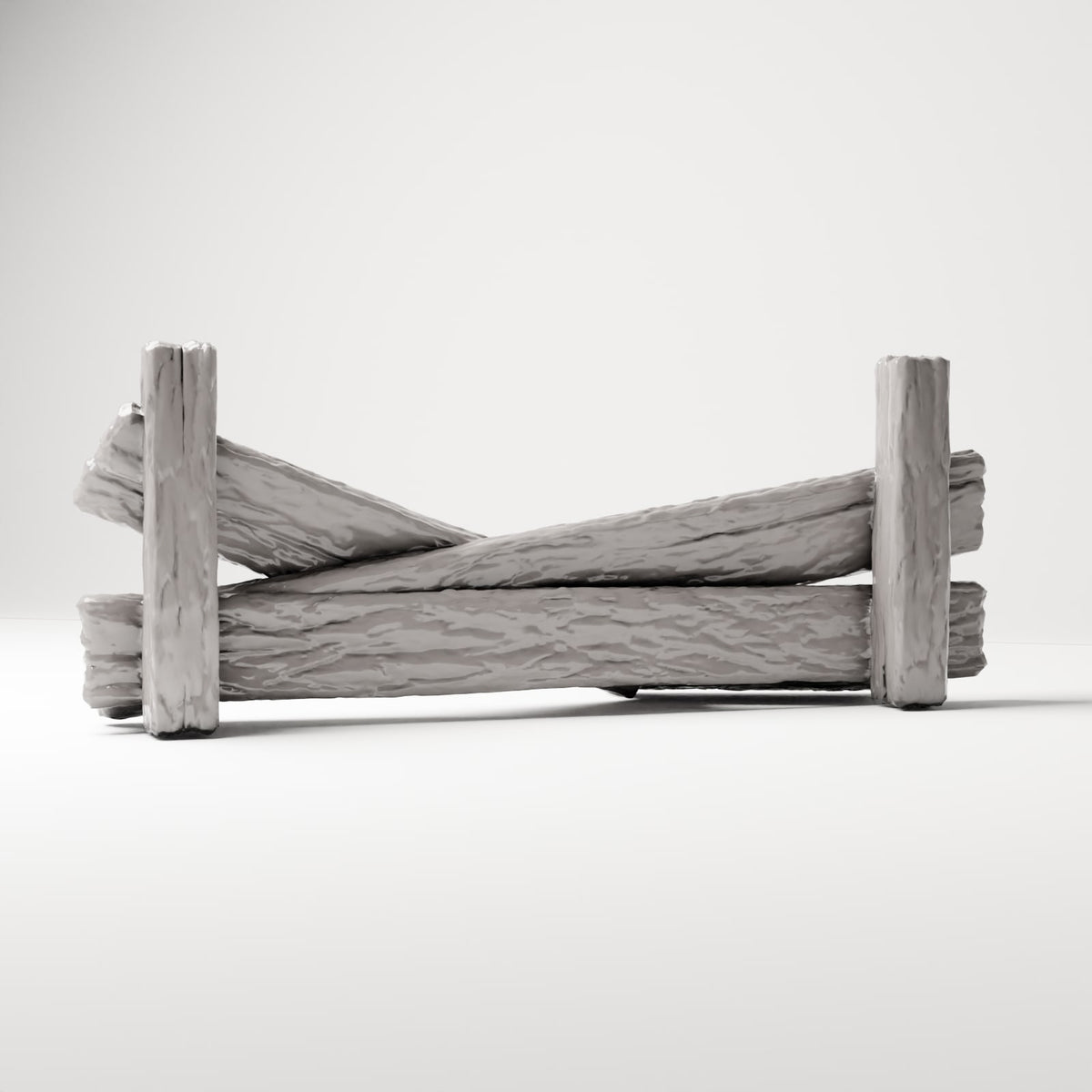 MyPortal 236 3: Diorama Terrain: Broken Wooden Barrier (Ref. 236D)