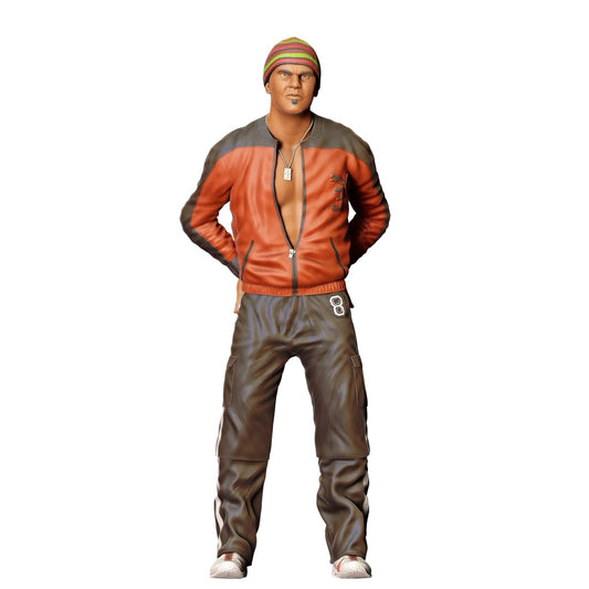 Miniature figure: Man with cap and leather jacket (No. 281)