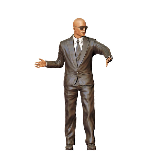 Miniature Figure Bodyguard: Doorman or Bodyguard in Action A (No. 292)
